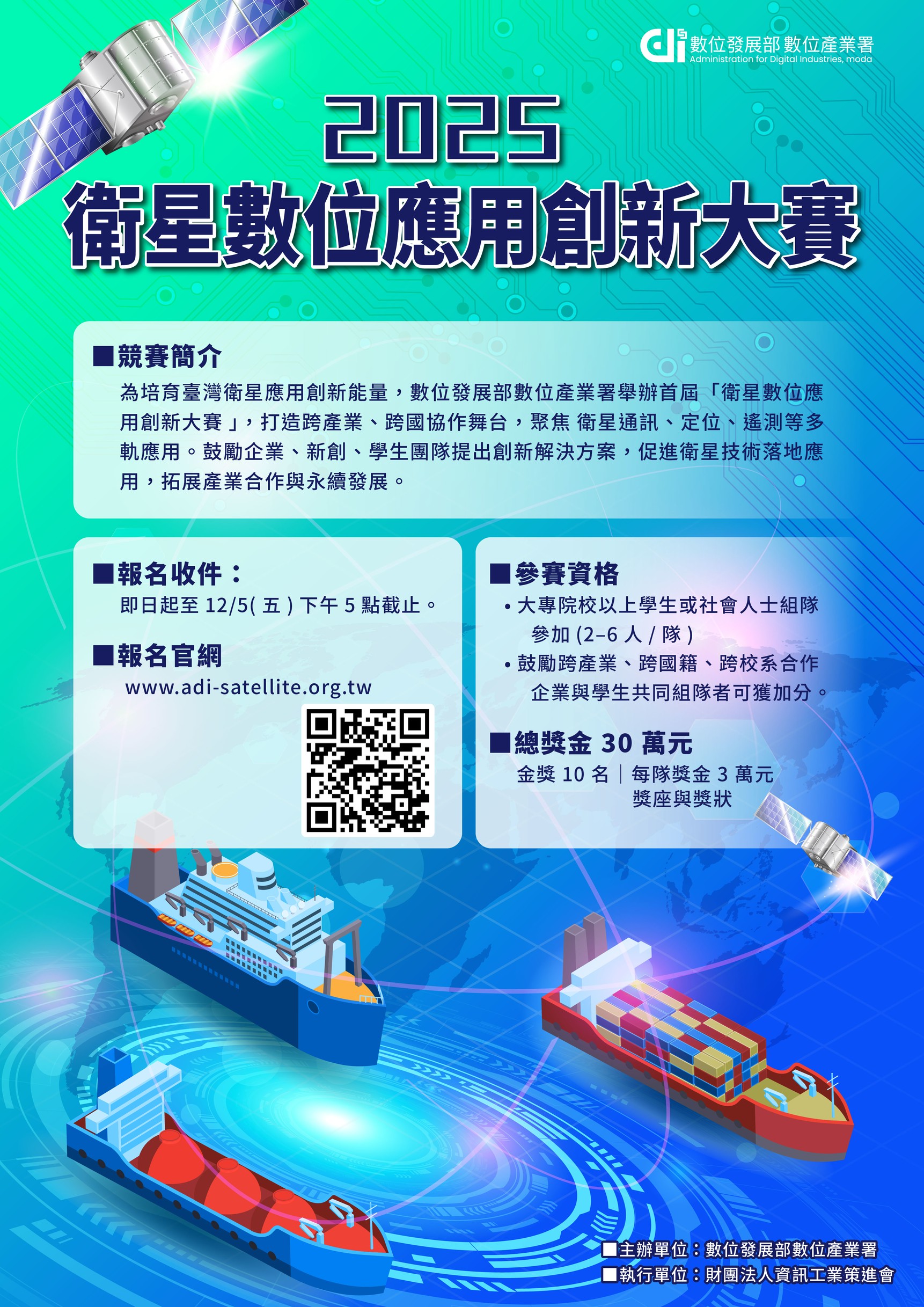 2025衛星數位應用創新大賽 2025衛星數位應用創新大賽